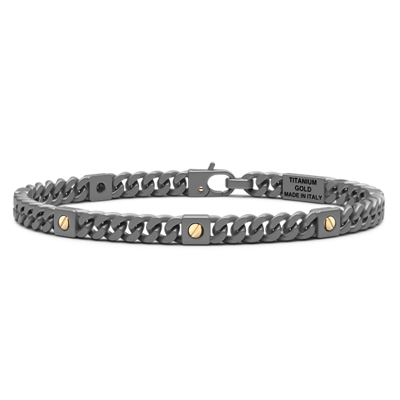Pulsera Zancan Hombre in Titanio ETB267G - ETB267G